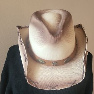 Stylish Beige Women's Western Hat